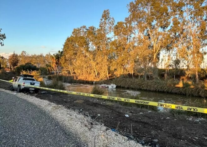 Tarsus’ta Diş Hekimi Sulama Kanalında Bulundu